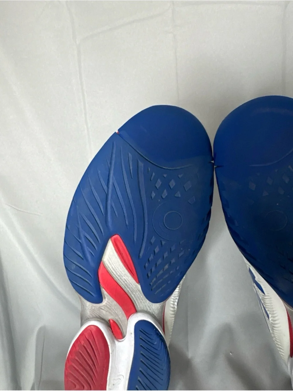 ASICS Court FF Novak Shoes Mens Size 10.5 White Mesh Tennis Sneakers 1041A480